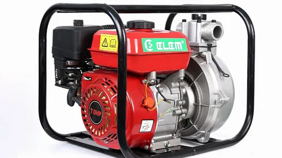 Agricultural Irrigation Electric Starting Clarified Sewage Fire High Pressure Cast-Iron Chemical Gasoline Water Pump